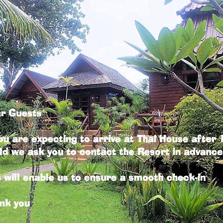 Thai House Beach Resort Koh Lanta Bagian luar foto